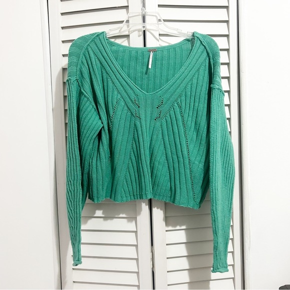 NEW Free People Another Day Pullover Jumper Sweater Size Small (S) - Picture 3 of 9